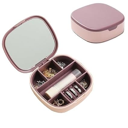 Small Jewelry Box with Mirror